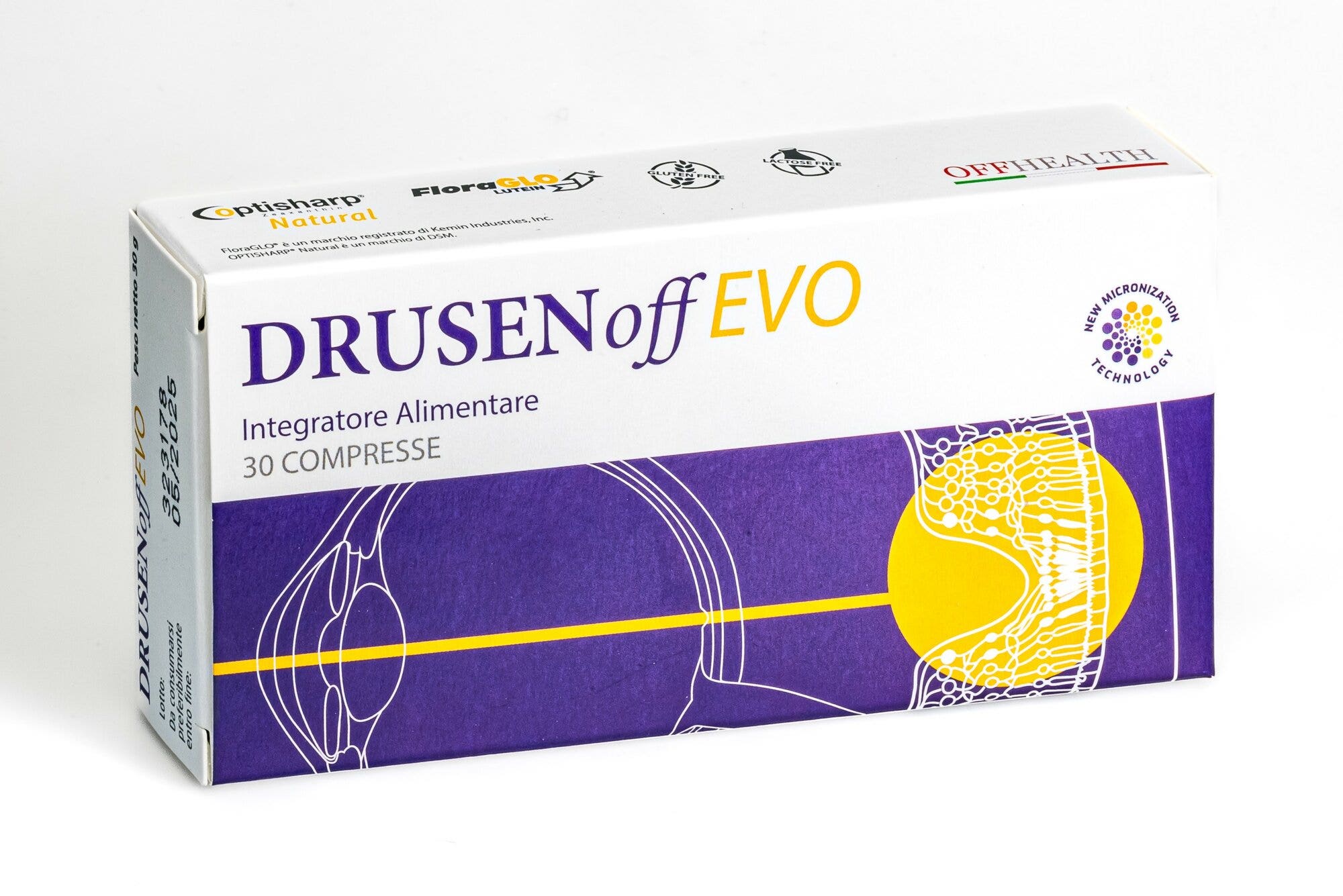 DRUSENOFF EVO 30 comprimidos - Complemento para el bienestar ocular