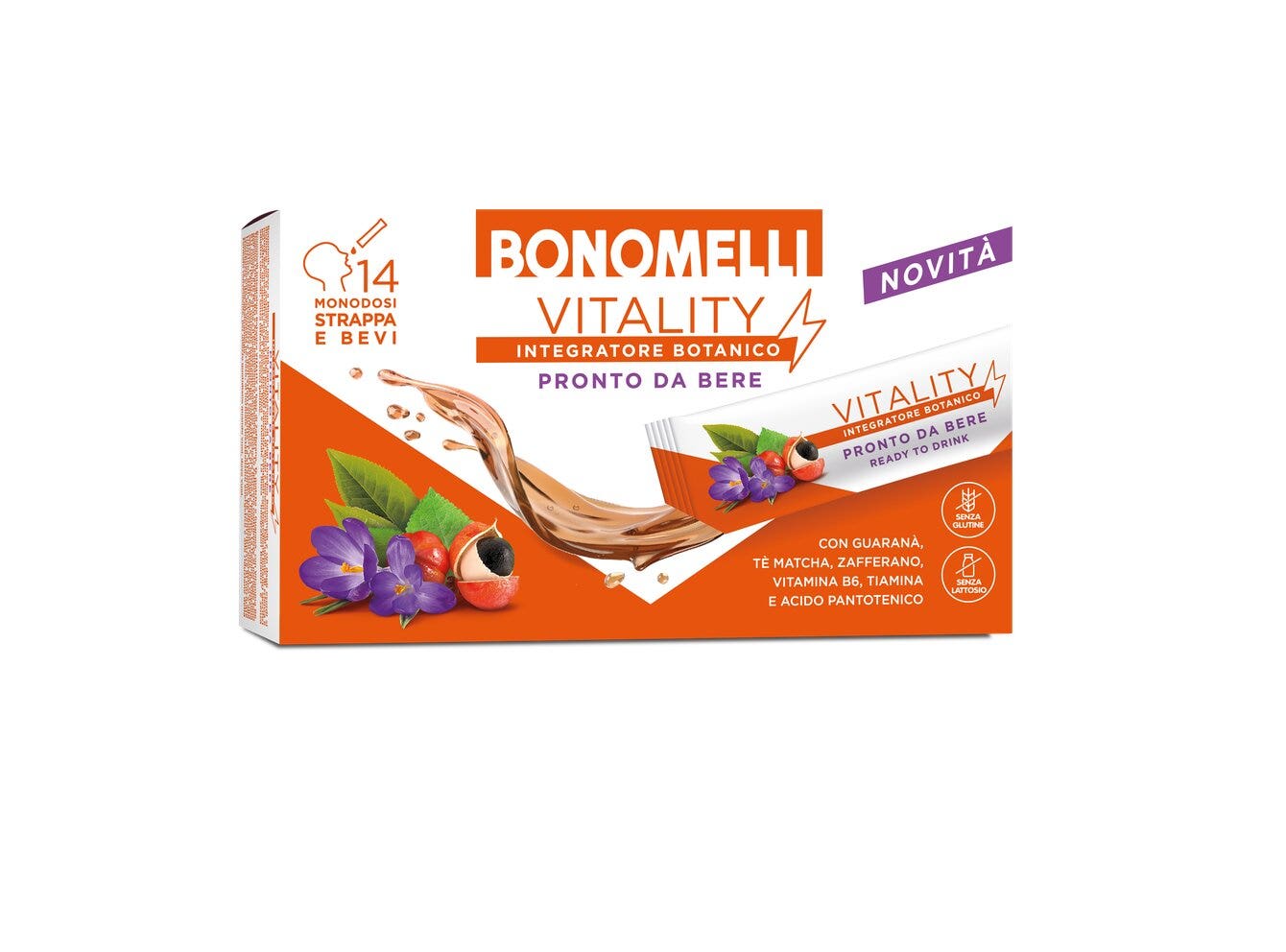 Bonomelli Suplemento Botánico Vitality 14 sobres