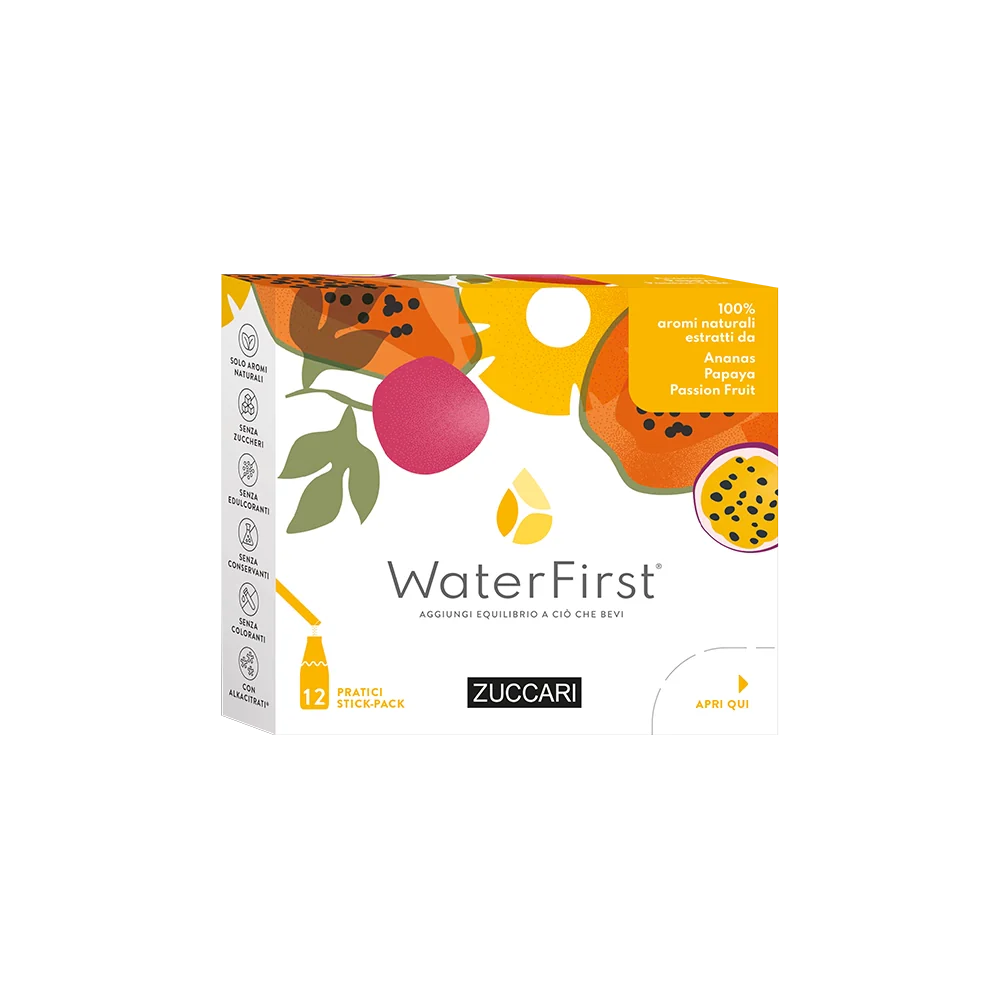 Zuccari WaterFirst Ananas/Papaya/Passion Fruit 12 Stick