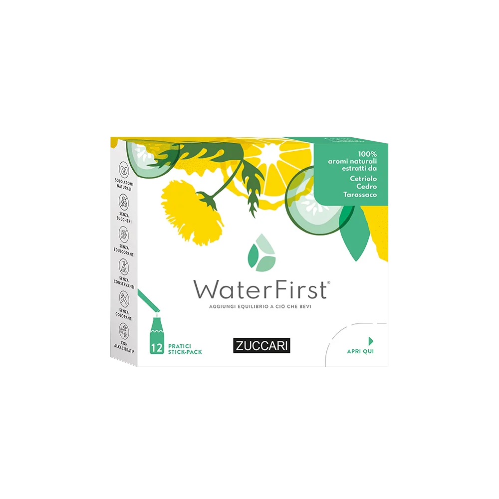 Zuccari WaterFirst Cetriolo/Cedro/Tarassaco 12 Stick