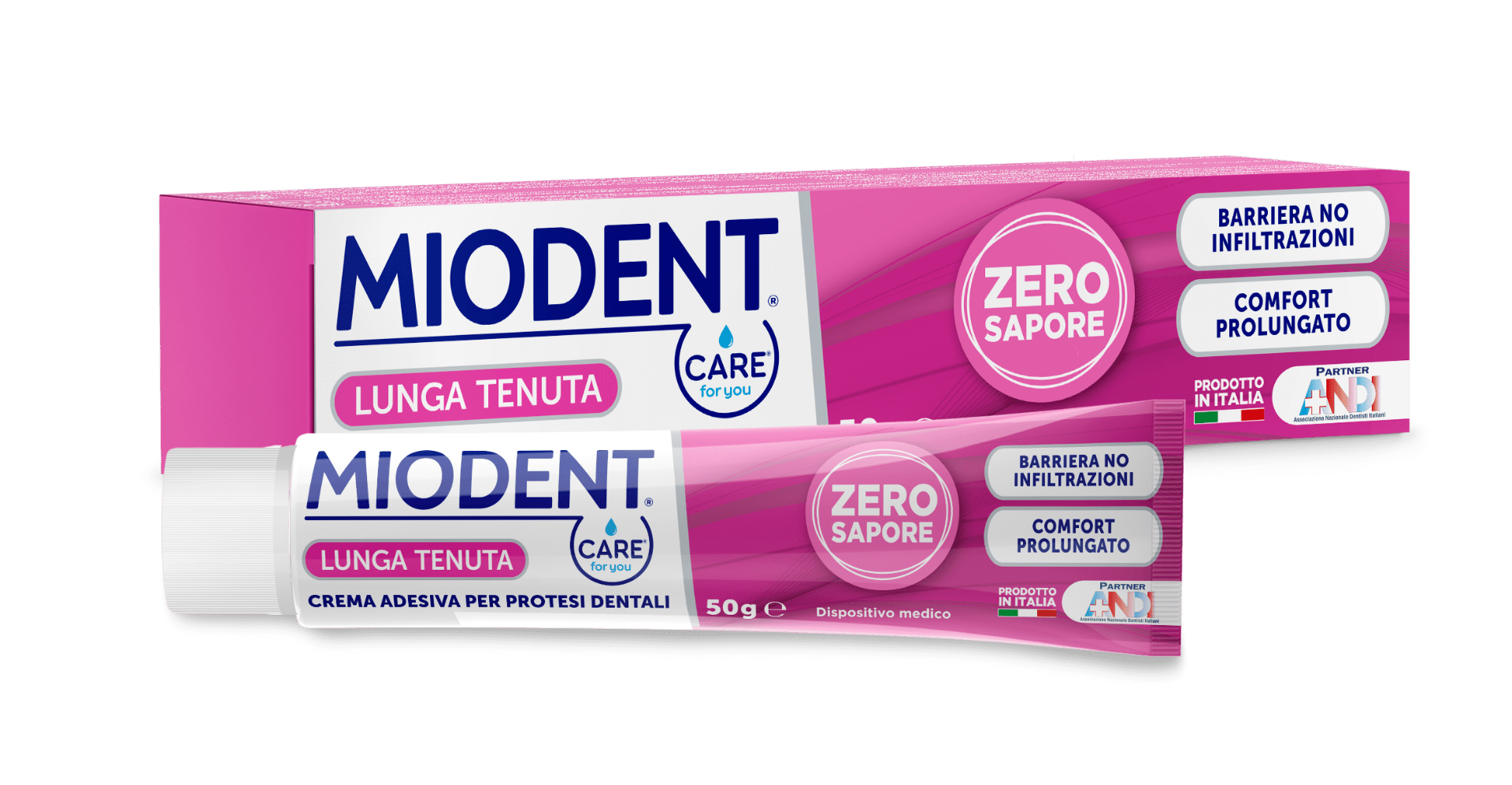 Miodent Crema Adesiva Gusto Neutro 50g