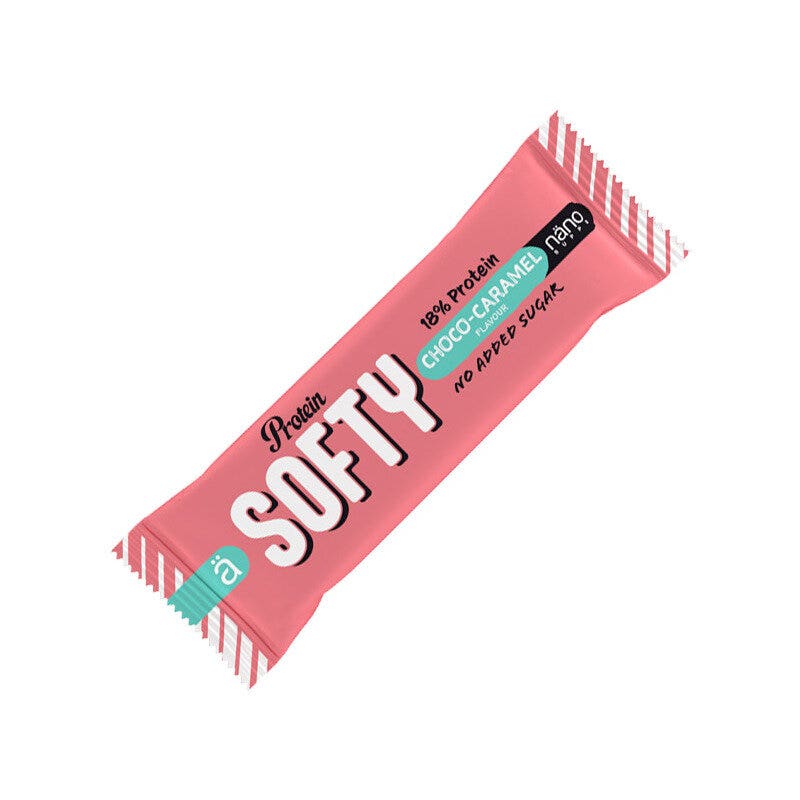 Nano Supps Protein Softy Barretta Proteica Gusto Choco Caramel 33g