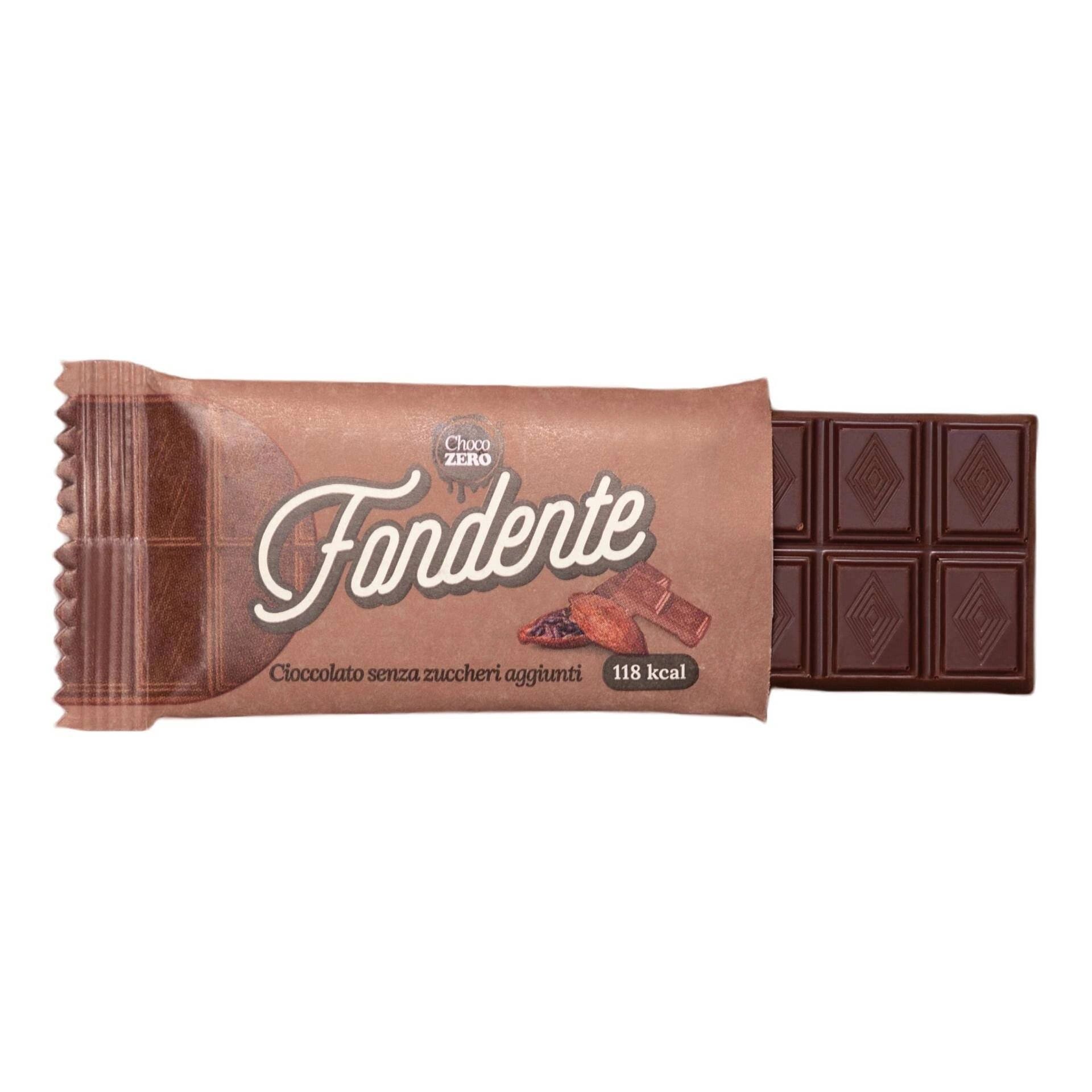 Choco Zero Tableta de chocolate negro sin azúcares añadidos 25 g