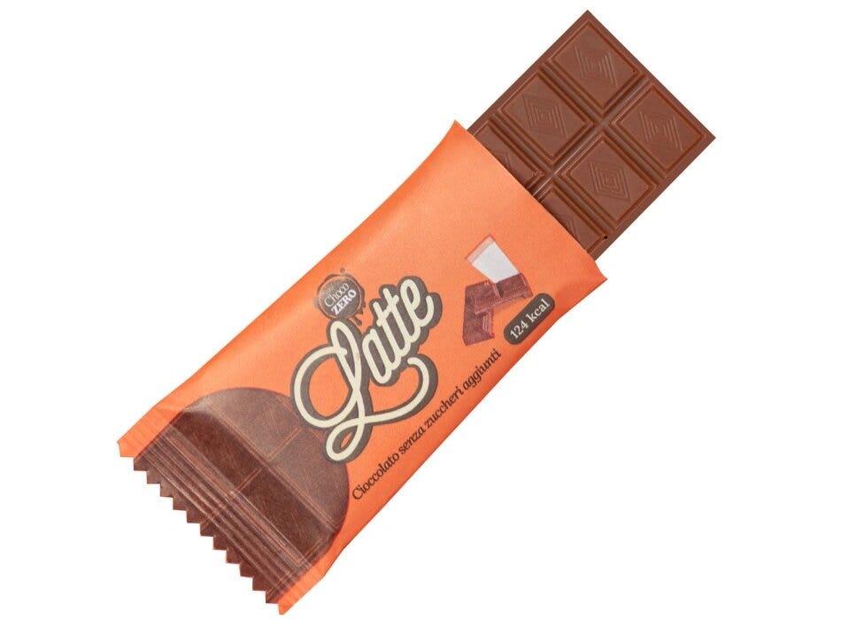 Choco Zero Tableta de chocolate con leche sin azúcares añadidos 25 g