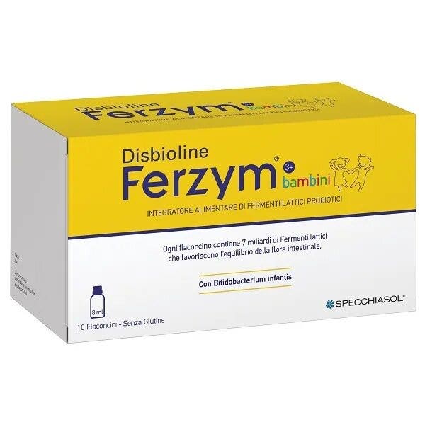 Specchiasol Disbioline Ferzym para Niños 10 Viales