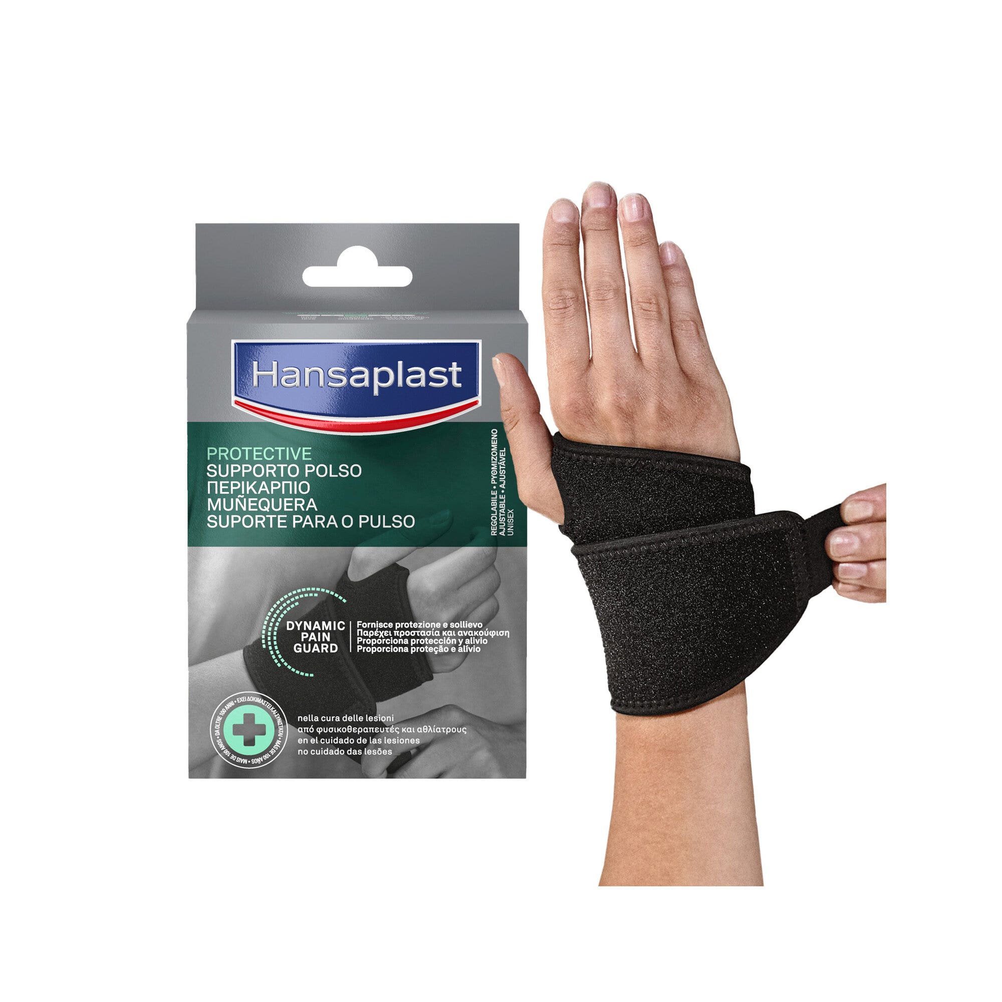 Hansaplast Sport Supporto Polso Polsiera Ortopedica Protezione E Sollievo Dal Dolore