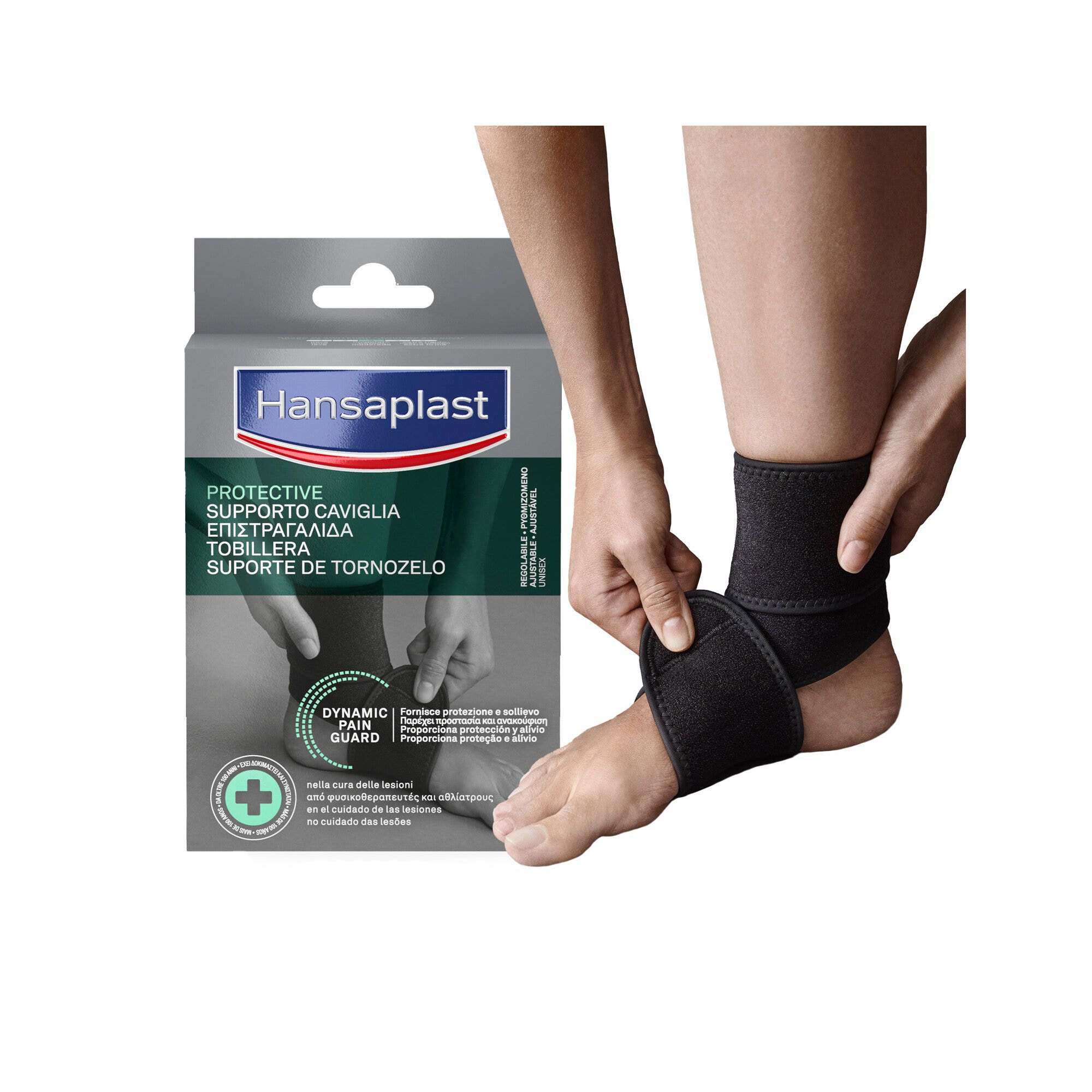 Hansaplast Sport Supporto Caviglia Cavigliera Ortopedica Per Protezione E Sollievo