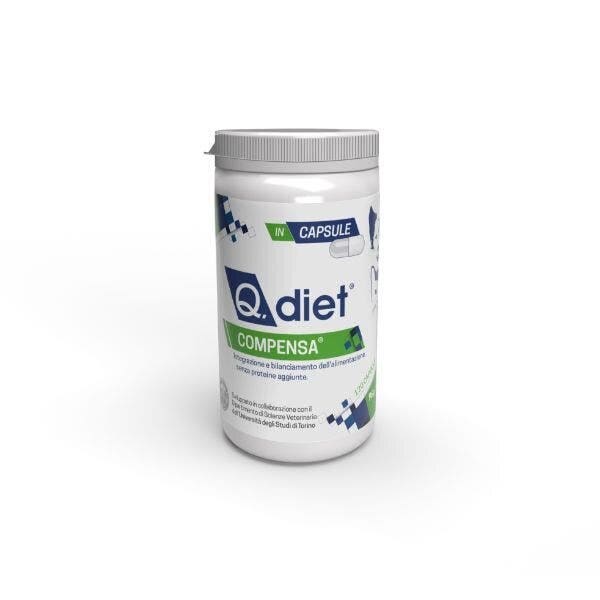 Q.Vet Q. Diet Compensa Suplemento para perros/gatos 120 cápsulas