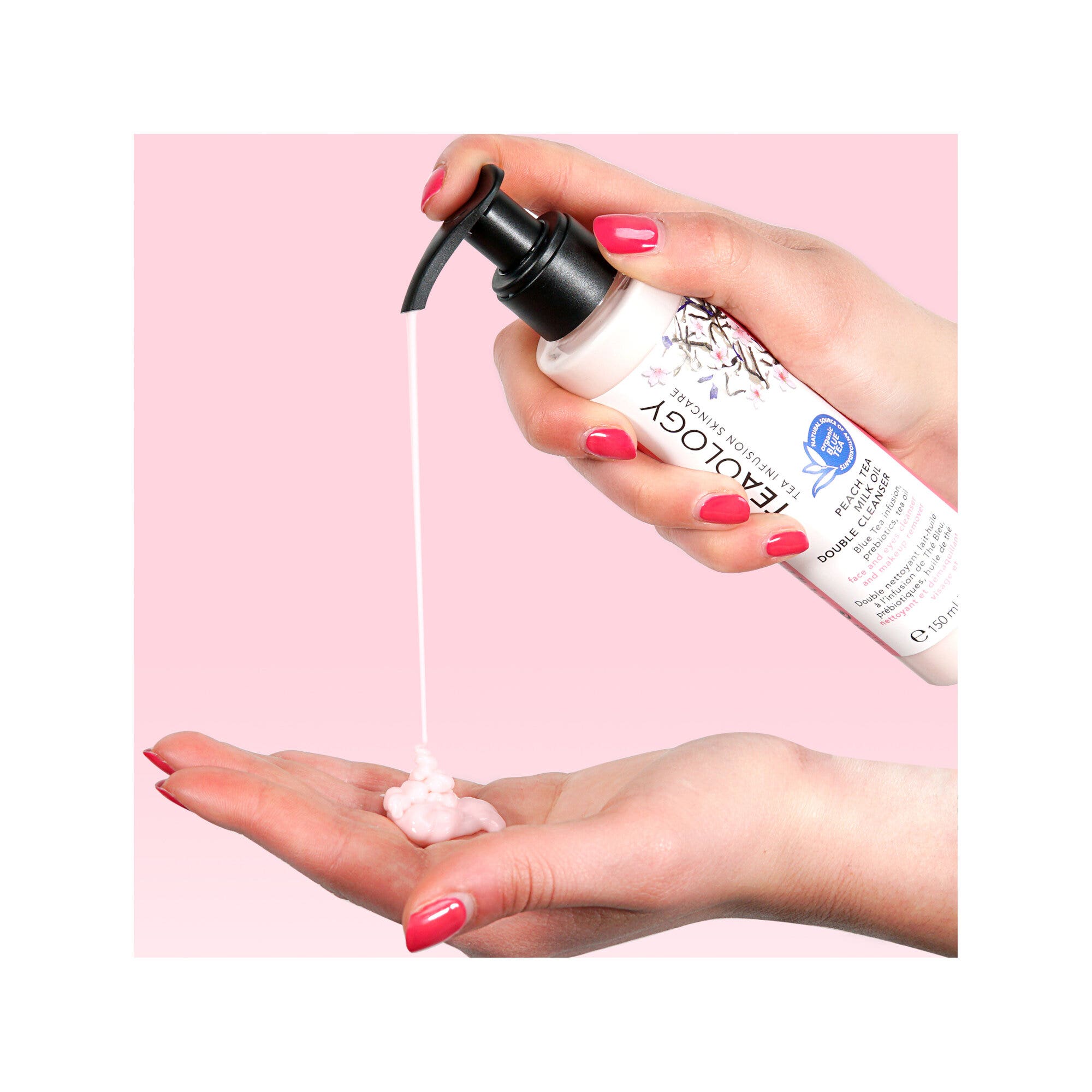 Teaology Peach Tea Milk-To-Oil Double Cleanser 150ml