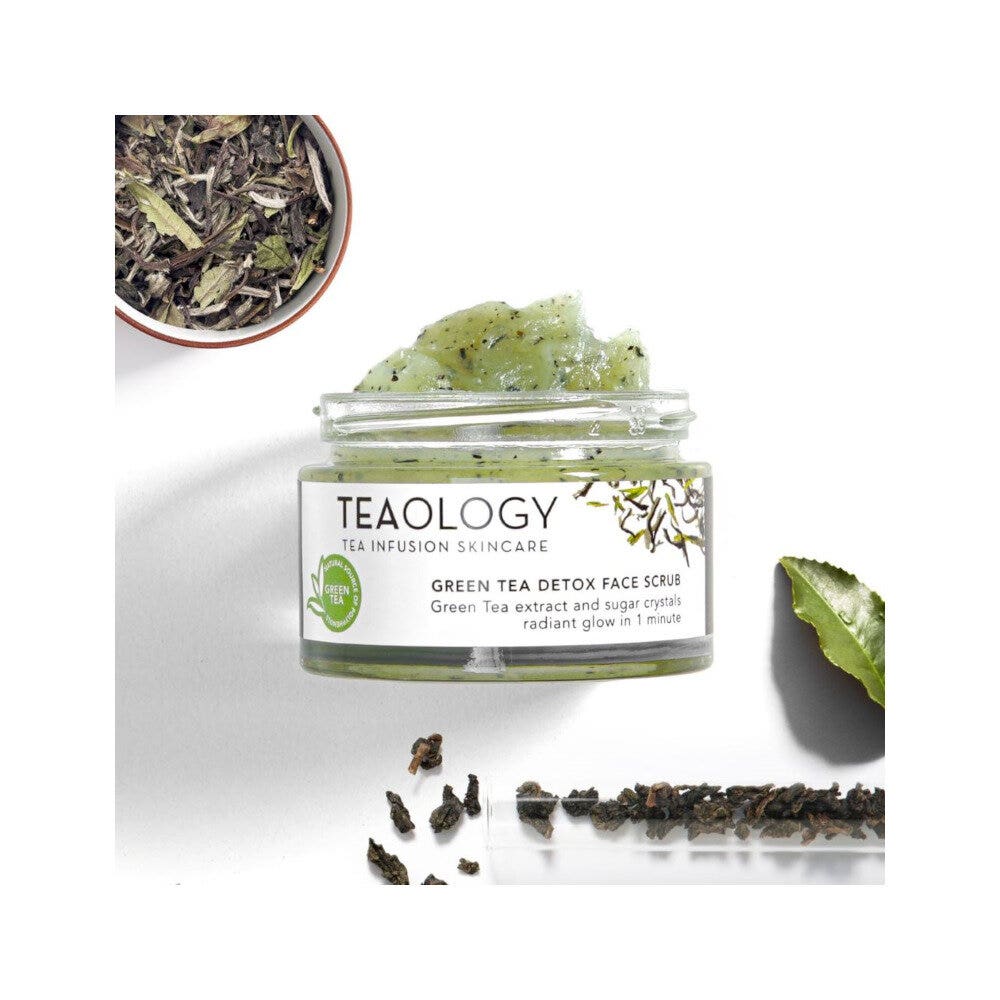 Teaology Exfoliante facial detox de té verde 50 ml