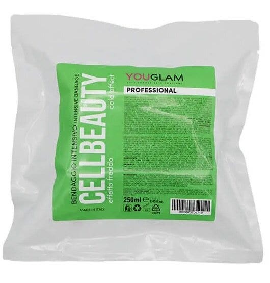 YouGlam Cellbeauty Bendaggio Anticellulite Effetto Freddo 250ml
