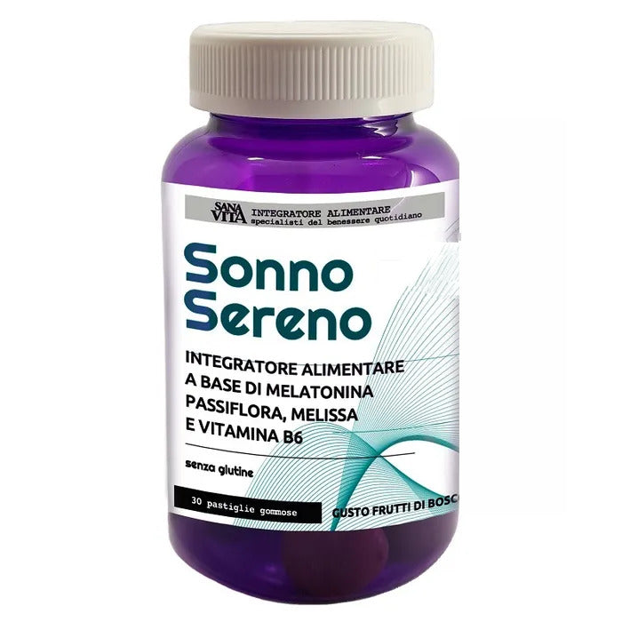 Sanavita Sonno Sereno, suplemento, 30 chicles
