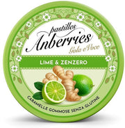 Anberries Lima y Jengibre Caramelos Gominolas 50 g