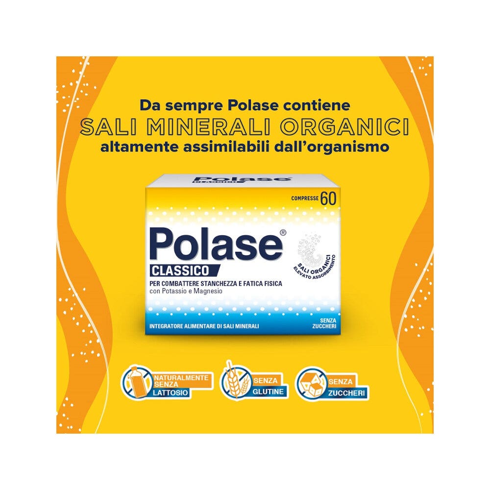 Polase 60 Compresse: Integratore Salino Energetico Efficace