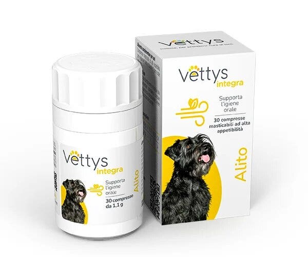 Vetty's Alito, suplemento para la higiene bucal del perro, 30 comprimidos