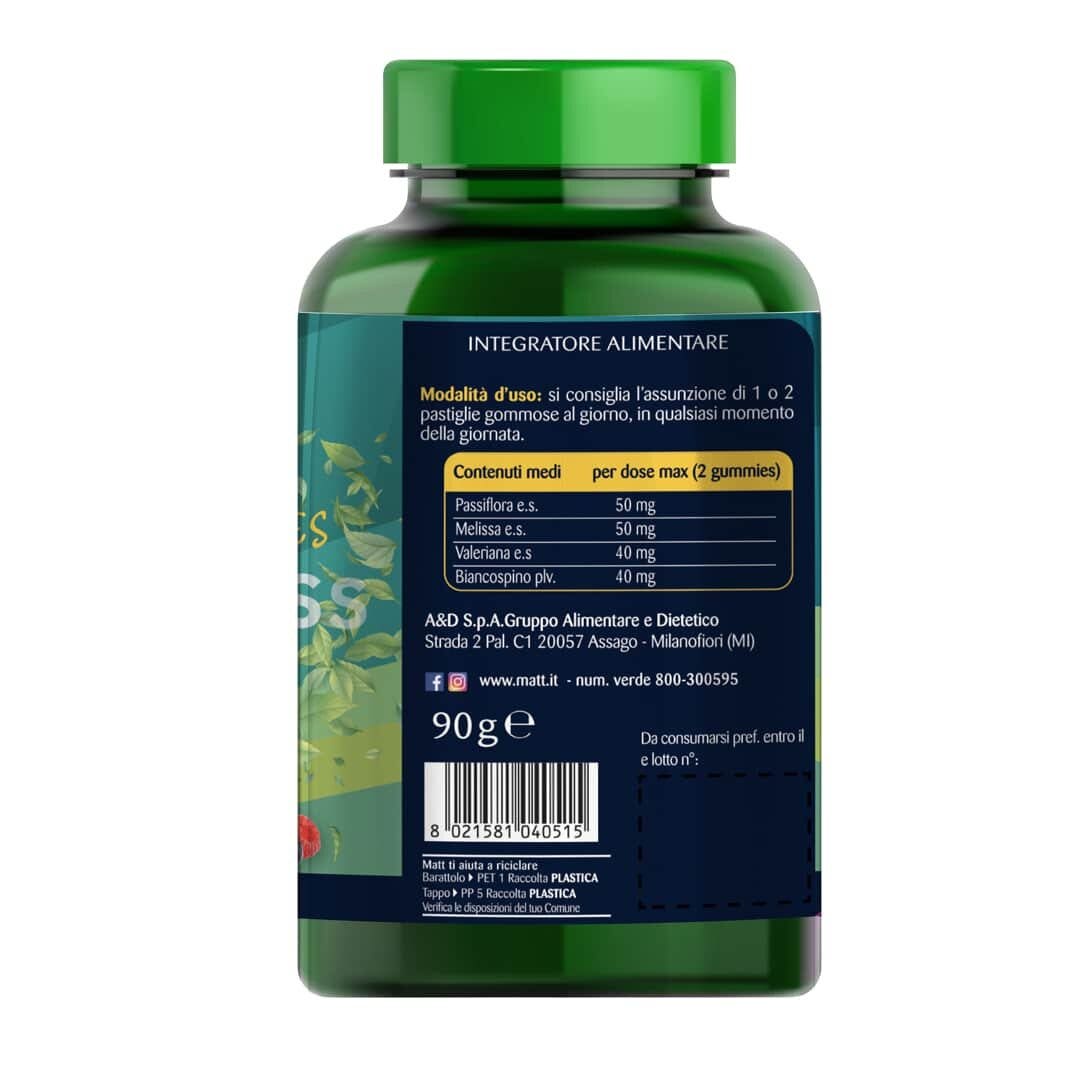 Matt No Stress Gummies 30 Pastiglie Gommose