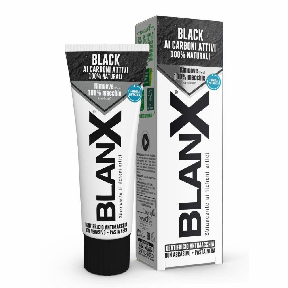 Blanx Black, pasta de dientes de carbón, 75 ml
