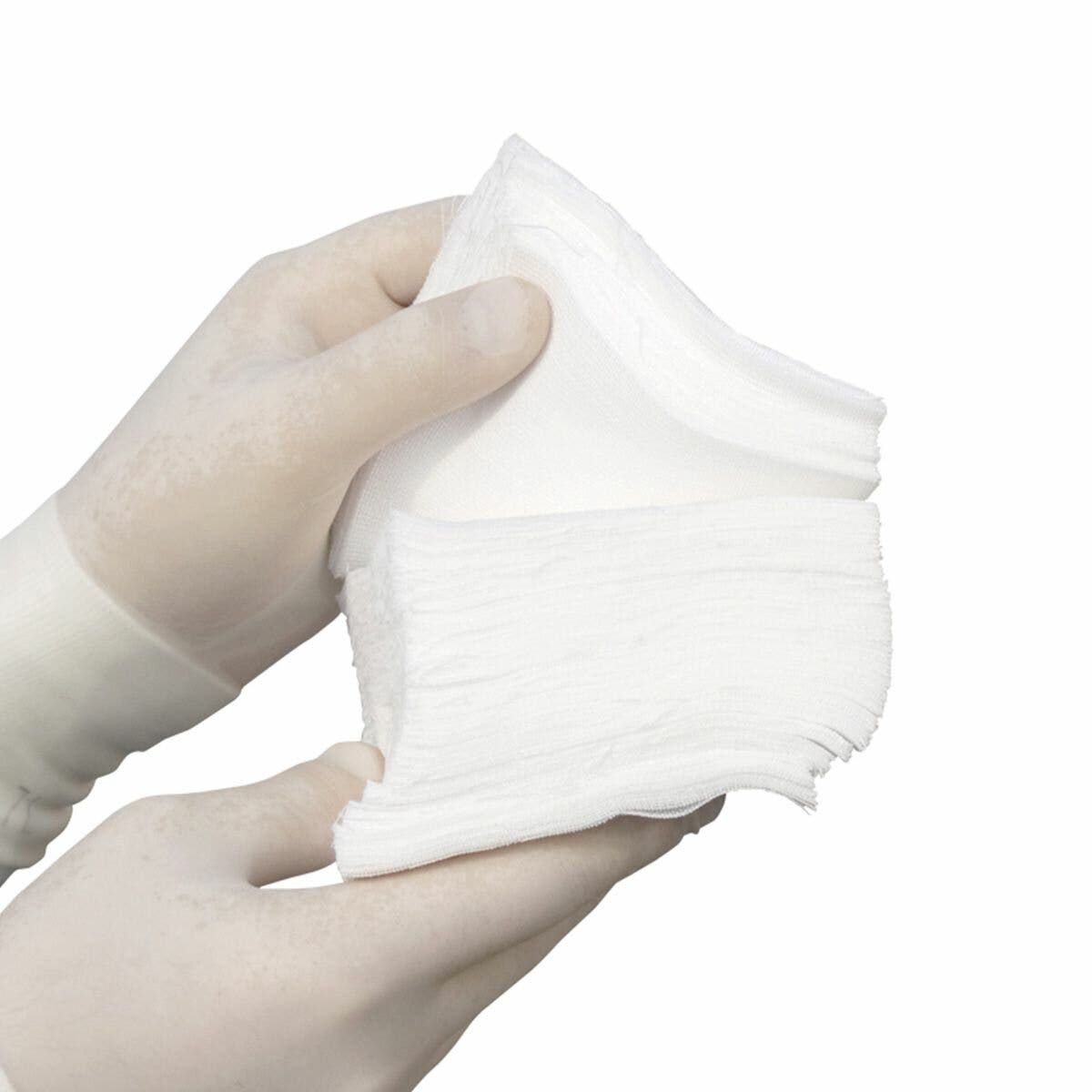Compresas de gasa de algodón hidrófilo no estéril, 1 kg, 30 x 30 cm