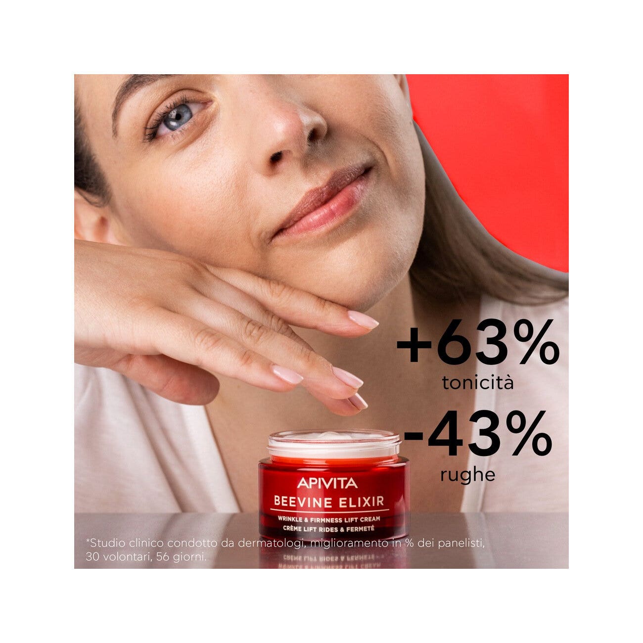 Apivita Beevine Elixir Crema Anti-Rughe Rassodante Liftante Texture Leggera 50ml