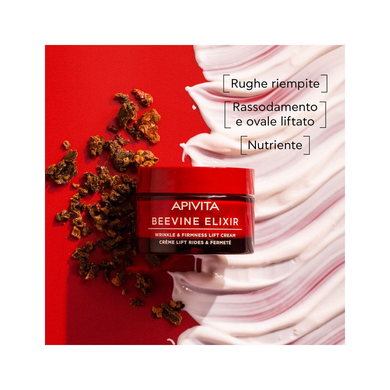 Apivita Beevine Elixir Crema Anti-Rughe Rassodante Liftante Texture Ricca 50ml