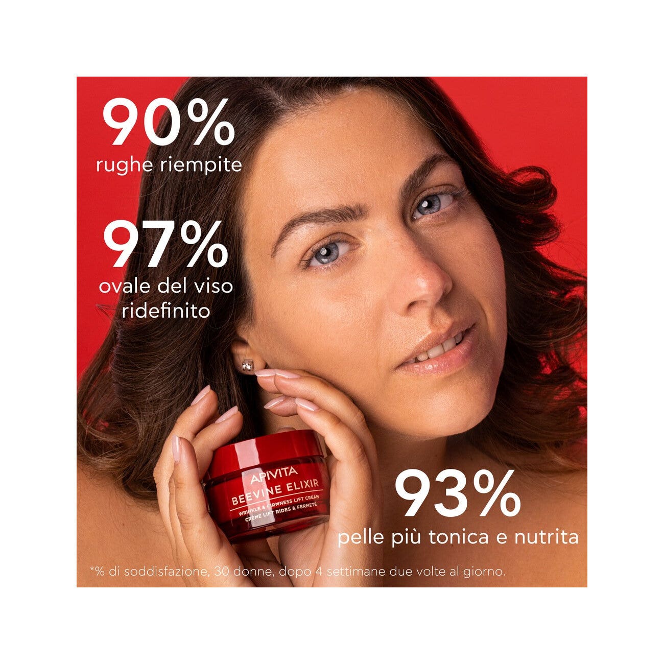 Apivita Beevine Elixir Crema Anti-Rughe Rassodante Liftante Texture Ricca 50ml