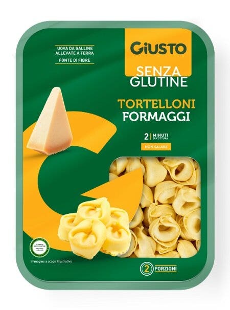Giusto Sin Gluten Tortelloni de Quesos 250 g