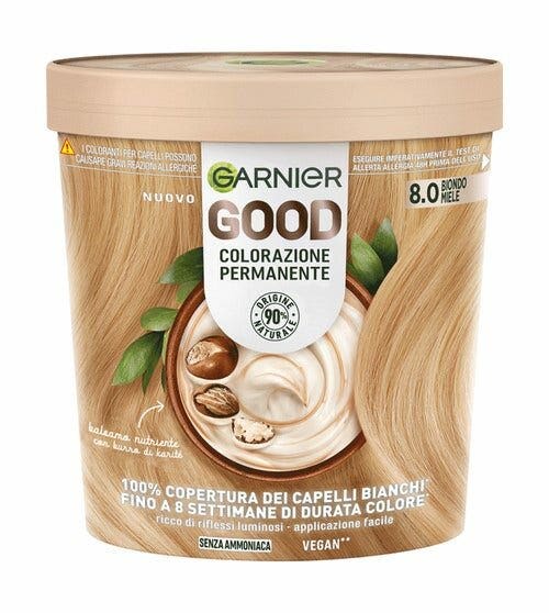 Garnier Good Kit Colorazione Permanente 8.0 Biondo Miele 160g