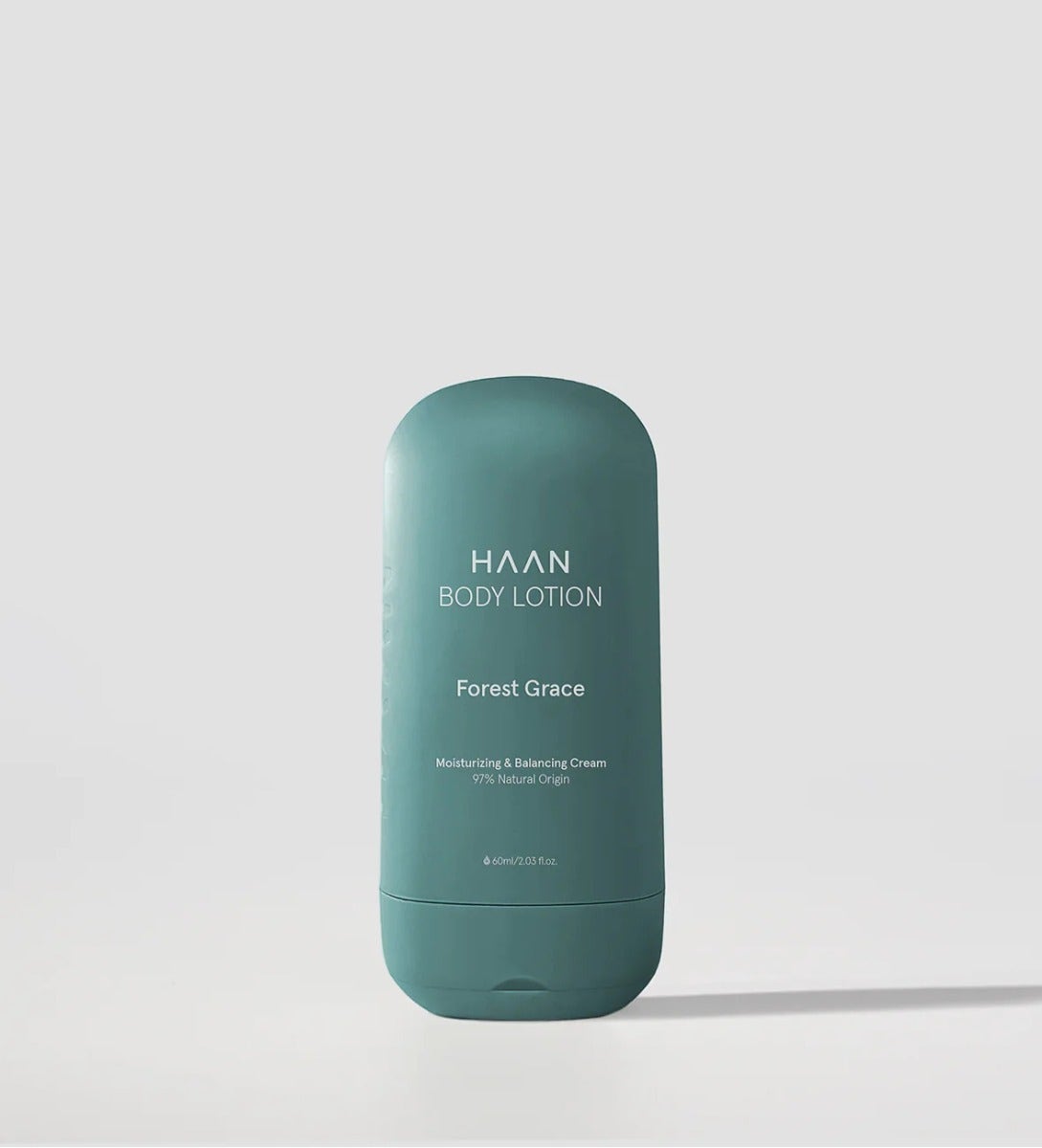 Haan Body Lotion Forest Grace, tamaño de viaje, 60 ml