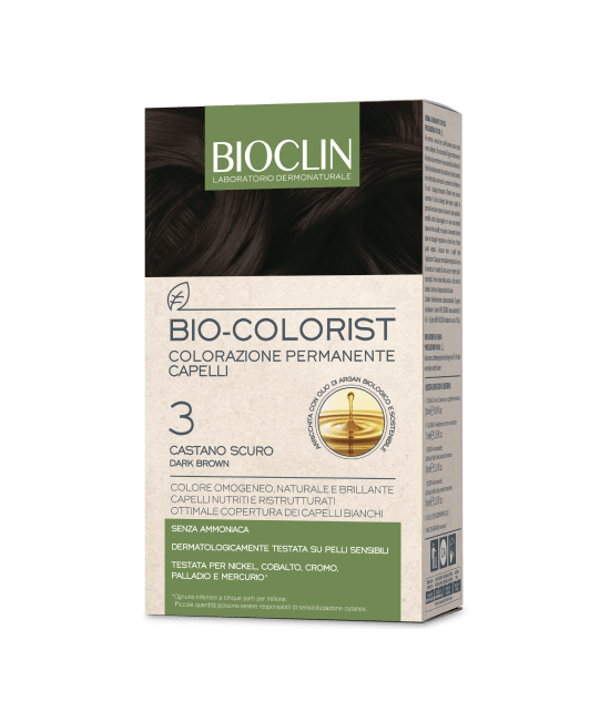 Bioclin Bio Colorist Tinte permanente 3 Castaño oscuro