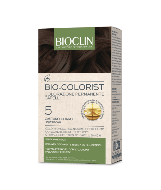 Bioclin Bio Colorist Tinte permanente 5 Castaño claro