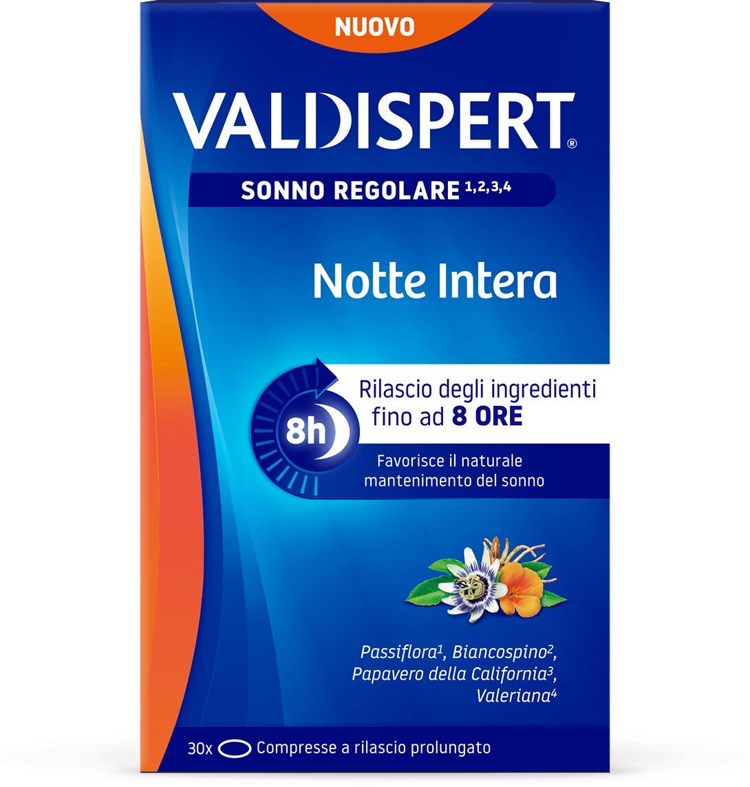 Valdispert Notte Intera 30 comprimidos de liberación prolongada