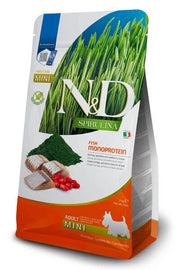 Farmina N&D Dog Mini Spirulina Herring Per Cani Adulti 2kg
