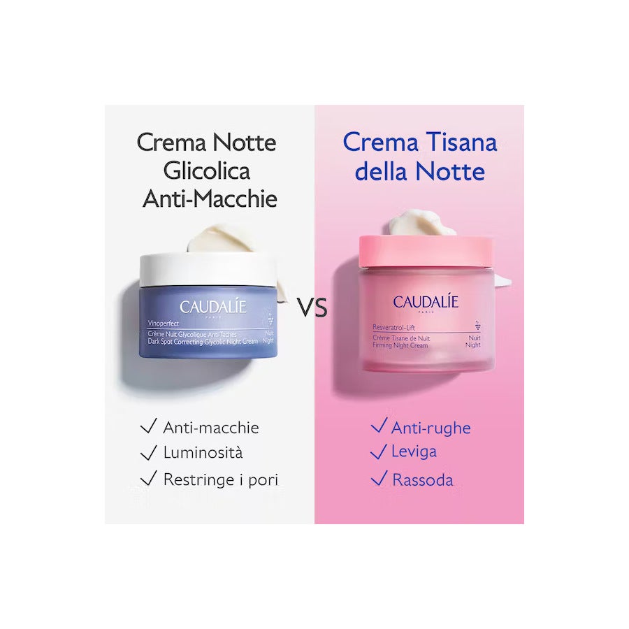 Caudalie Resveratrol-lift Crema Tisana Notte 50ml Idratante