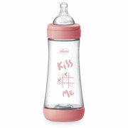 Chicco Biberón Perfect 5 Rosa Flujo Rápido 300 ml 4M+