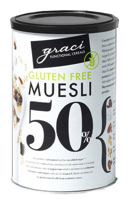 Graci Muesli 50% Gluten Free 400g