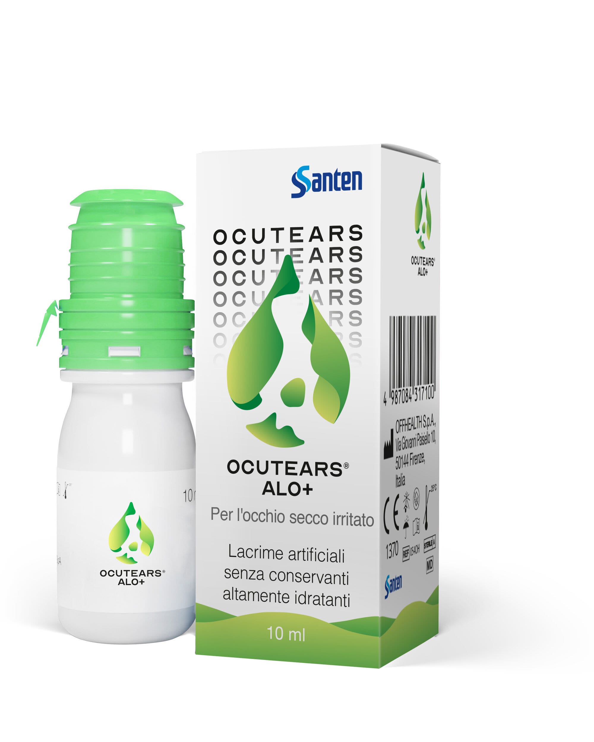 Ocutears Alo+ 0,4 % Colirio 10 ml