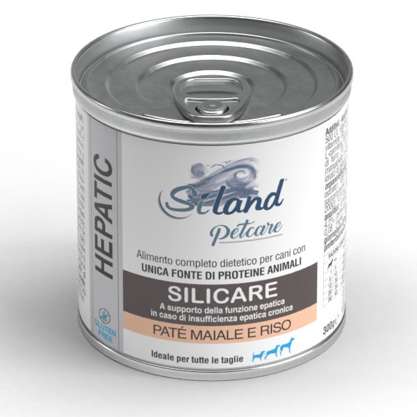 Siland Silicar Cibo Umido Mais Riso Per Cani Adulti 300g