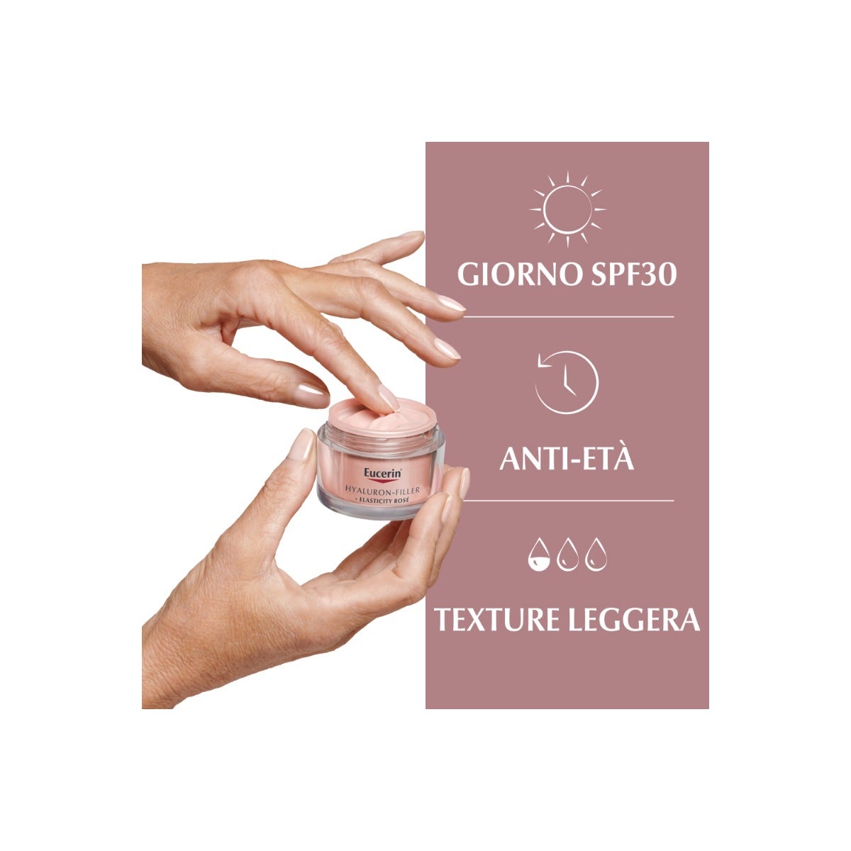 Eucerin Hyaluron-Filler + Elasticity Crema Giorno Rosé SPF30 50ml-5
