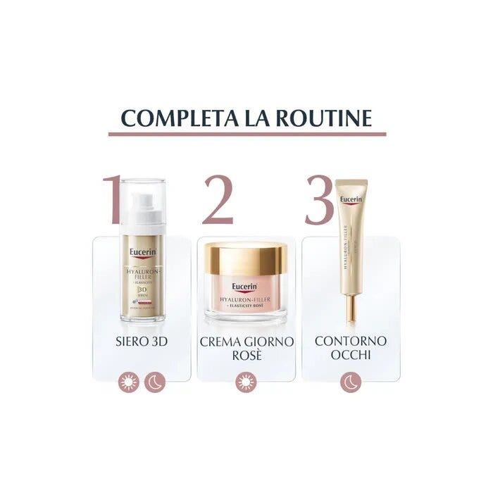 Eucerin Hyaluron-Filler + Elasticity Crema Giorno Rosé SPF30 50ml-15