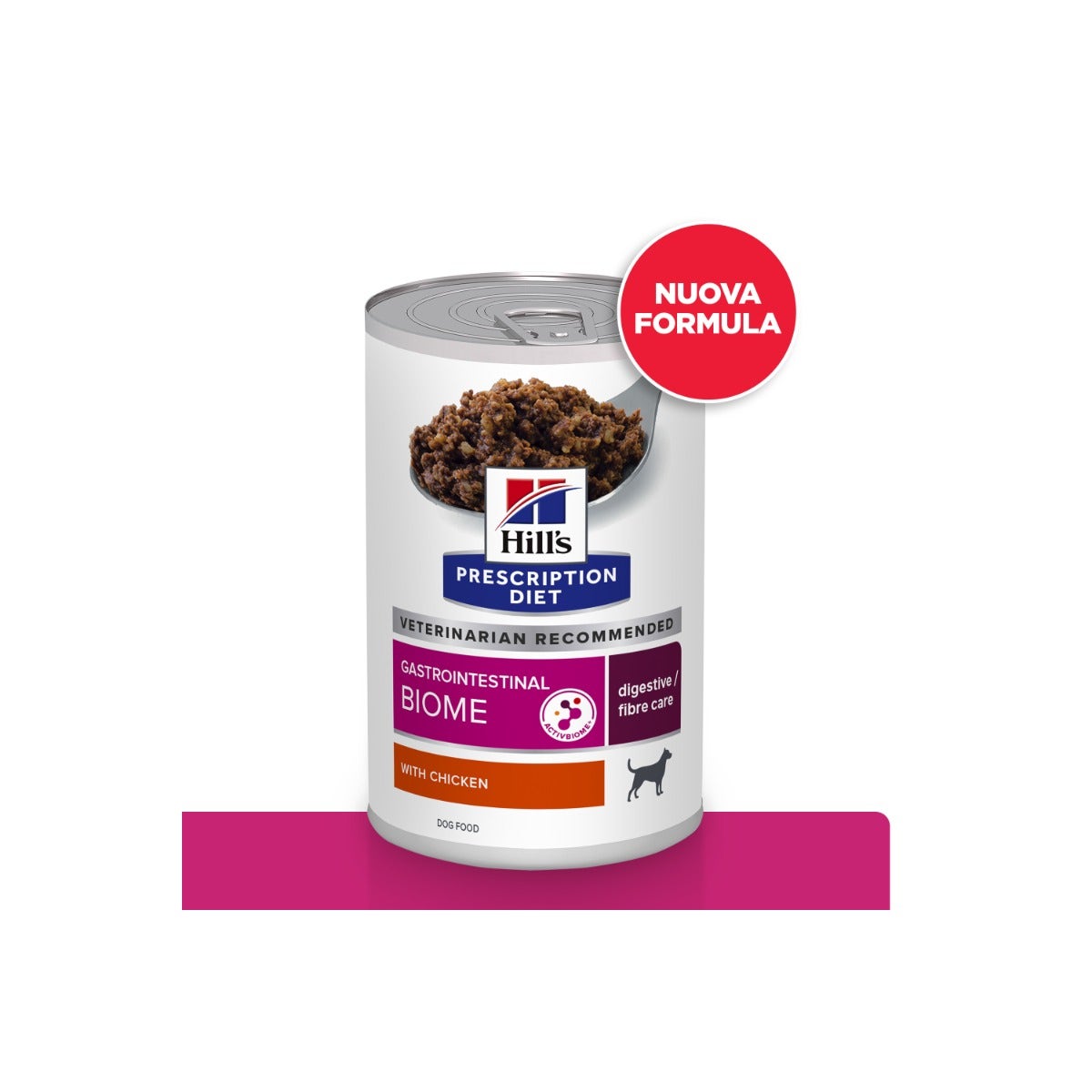 Hill's Prescription Diet Gastrointestinal Biome Digestive Care Paté Con Pollo Per Cani Lattina 370g