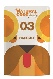 Natural Code 03 Jabalí Perros Adultos Bolsa 300 g