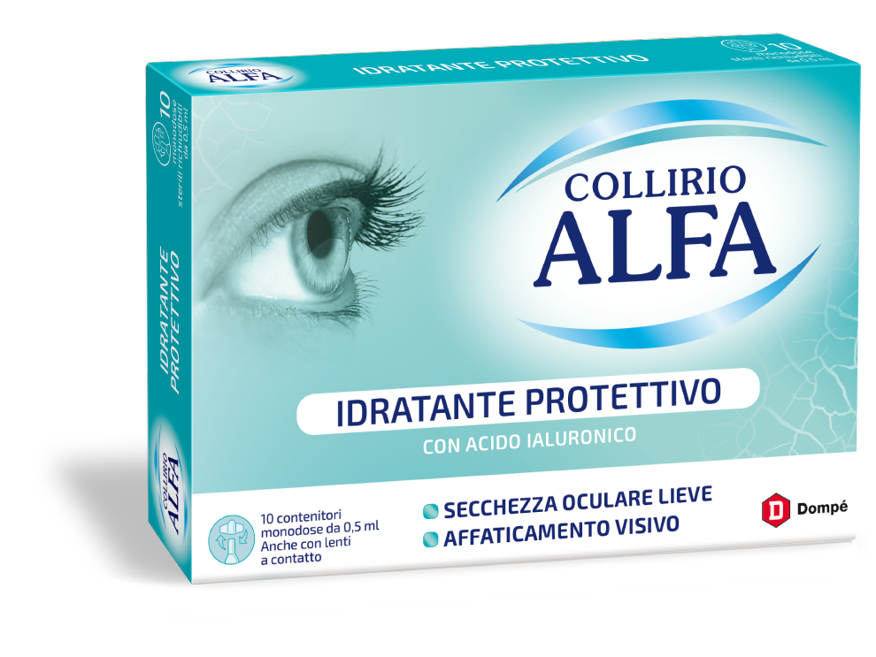 Colirio Alfa Hidratante Protector 10 Viales Monodosis