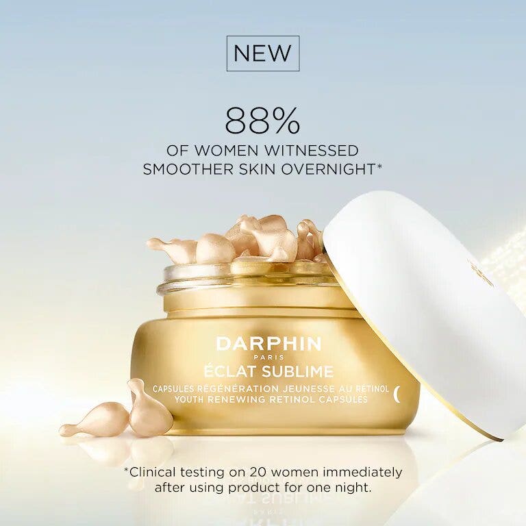 Darphin Éclat Sublime Con Retinolo Youth Renewing 60 Capsule