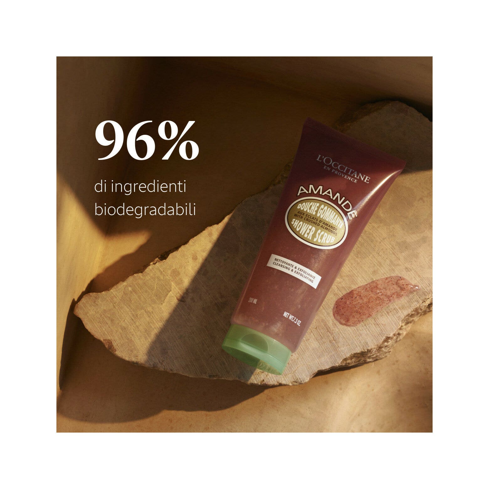 L'Occitane Bagno Doccia Esfoliante Alla Mandorla 200ml