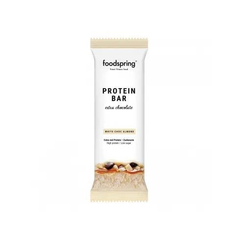 Foodspring Barretta Proteica Extra Cioccolato Bianco E Mandorle 45g