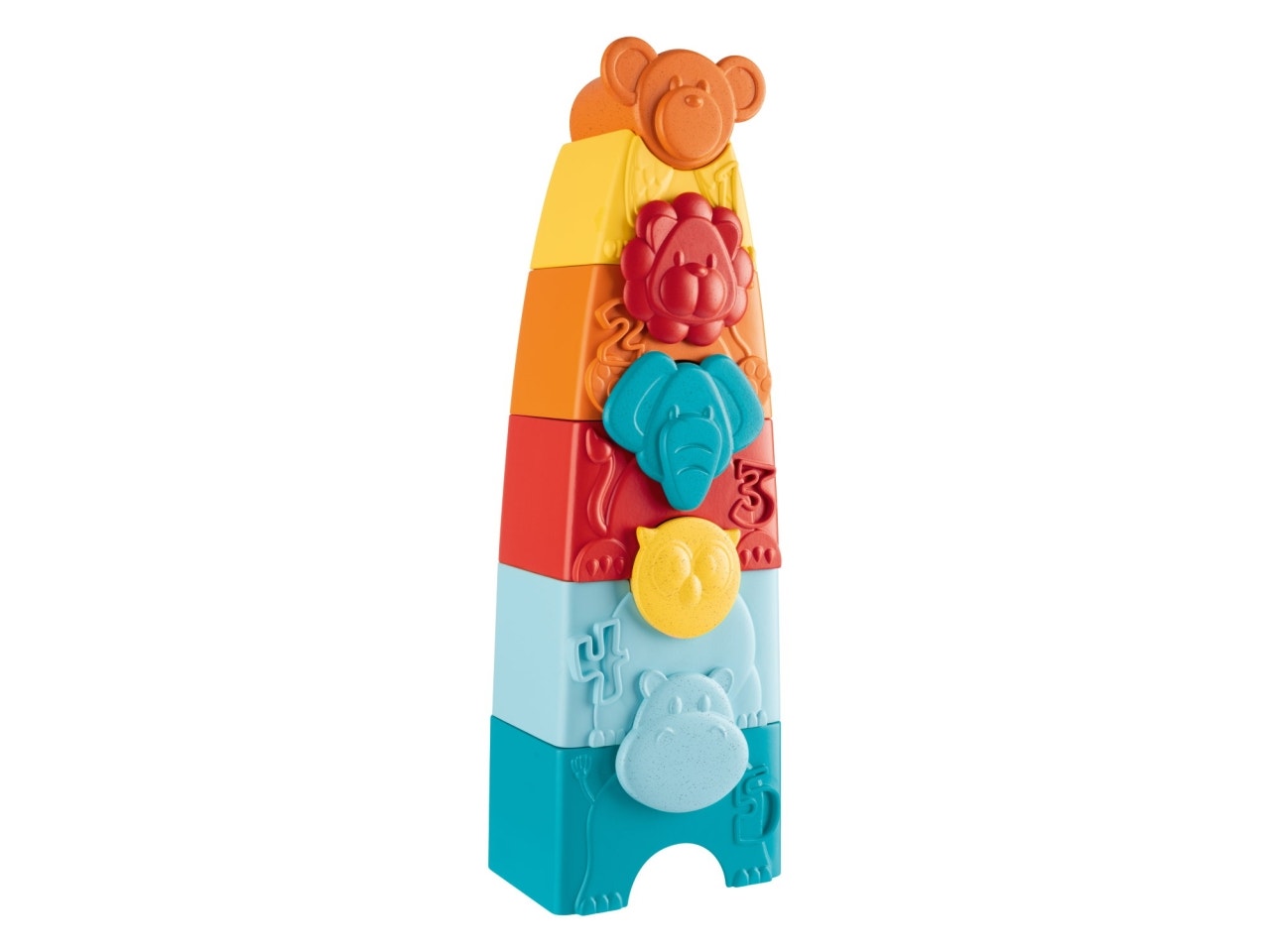 Chicco Torre de animales apilables Eco+ 9-36 meses