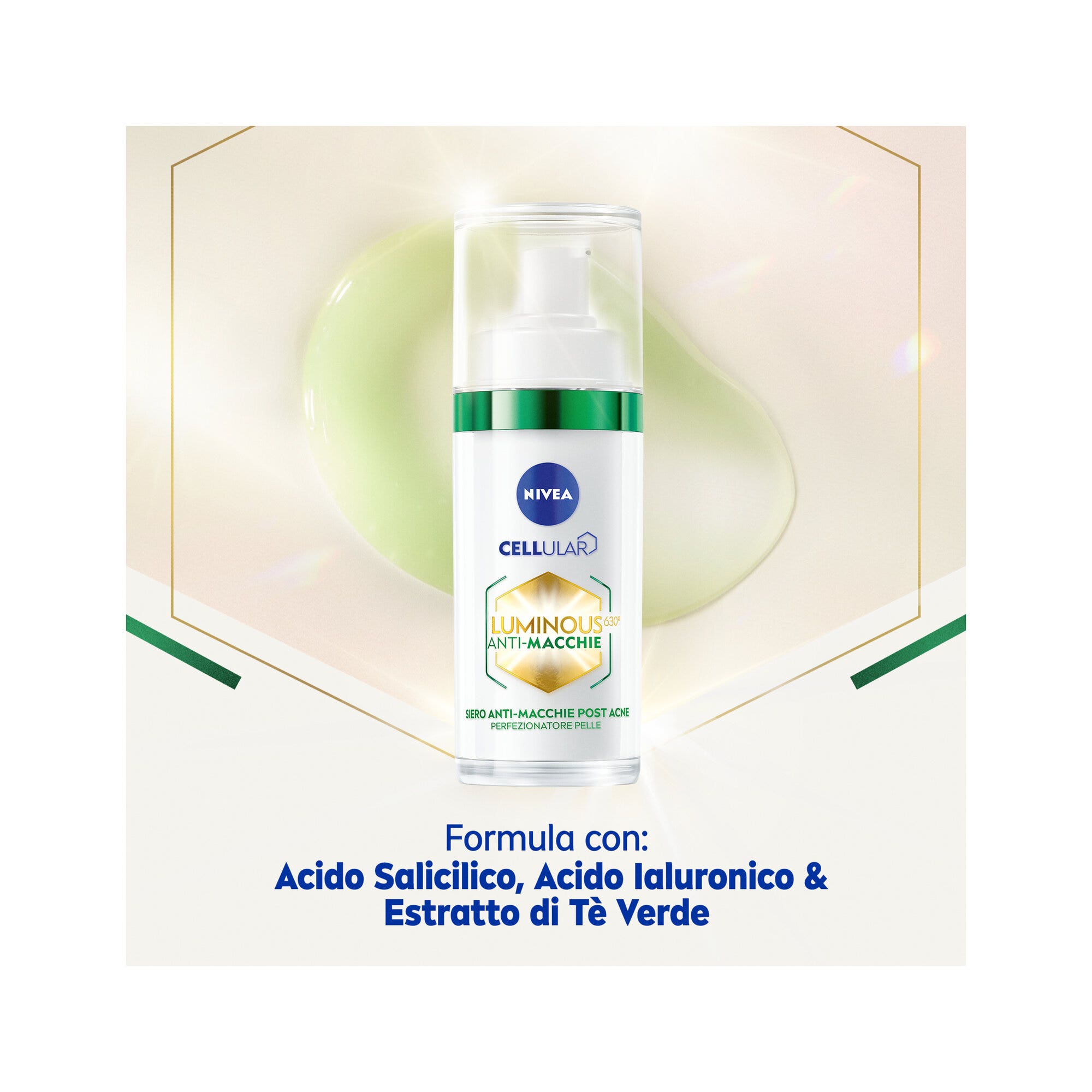 Nivea Luminous630 Siero Viso Anti-macchie Acne E Pelle Grassa 30ml
