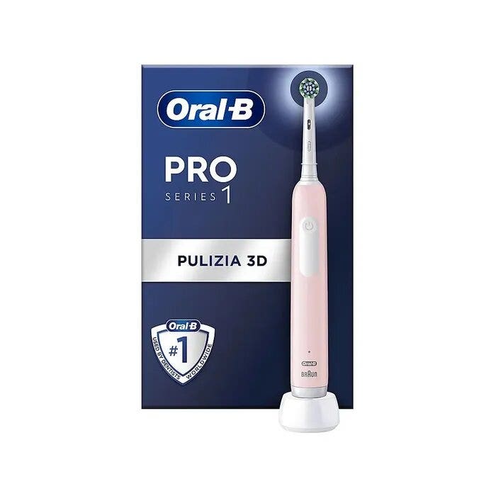Oral-B Pro Series 1 Spazzolino Elettrico Rosa + 1 Testina Di Ricambio