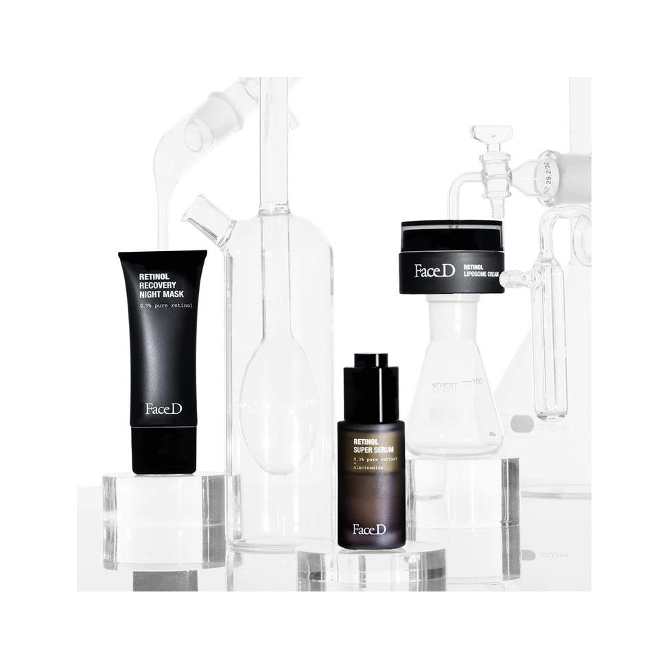 Face D Maschera Ristrutturante Retinolo Notte 75ml