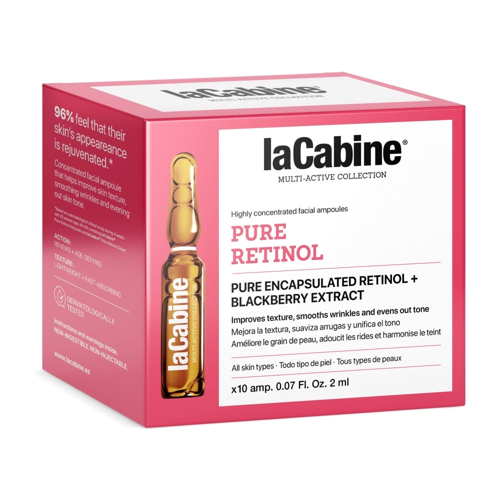 LaCabine Pure Retinol Reafirmante Facial 10 Ampollas